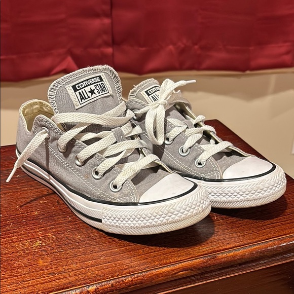 Converse Gray All Star Sneakers - Picture 1 of 7